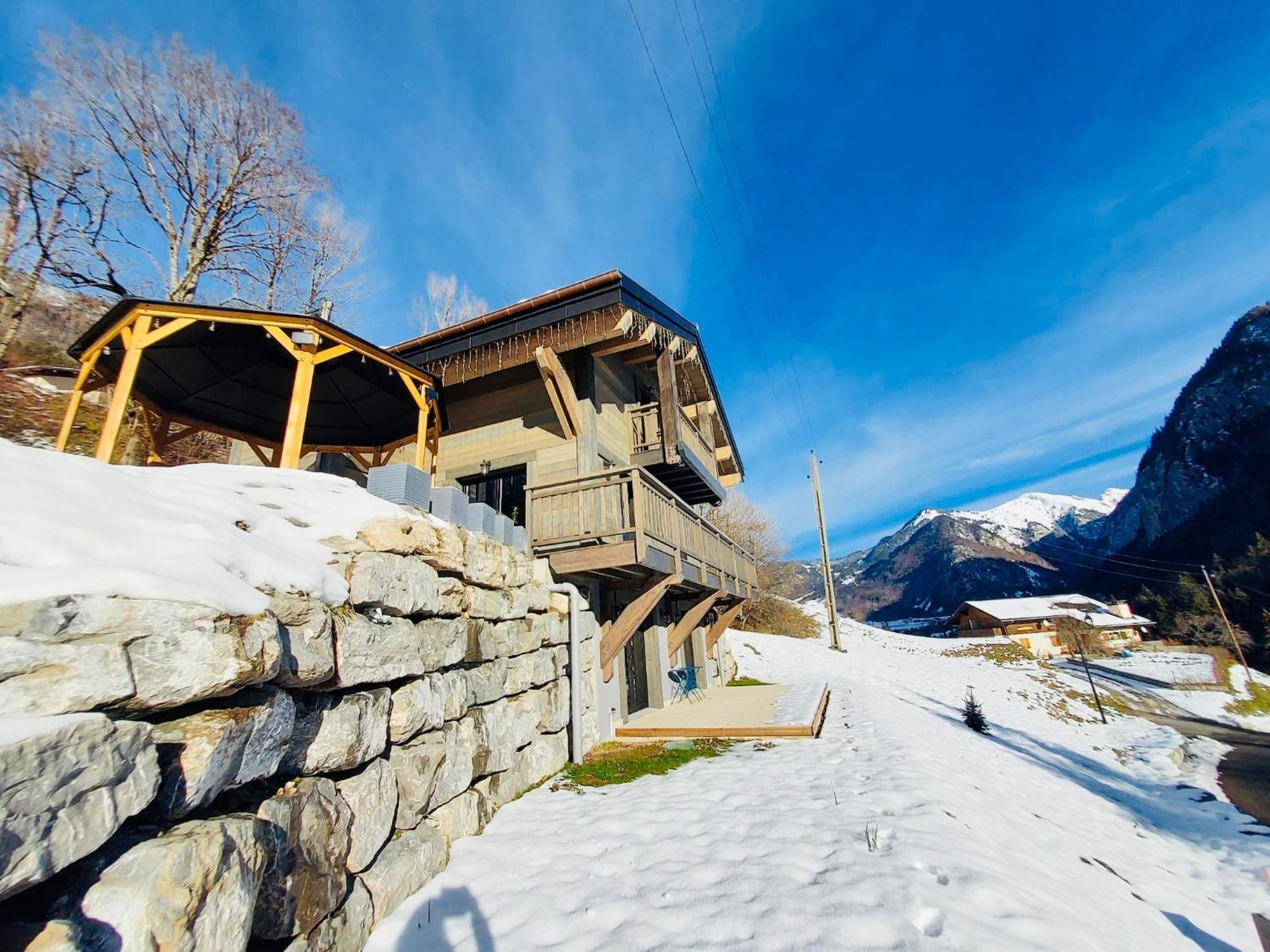 Bonnevaux  Chalet Du Bonheur 빌라 외부 사진